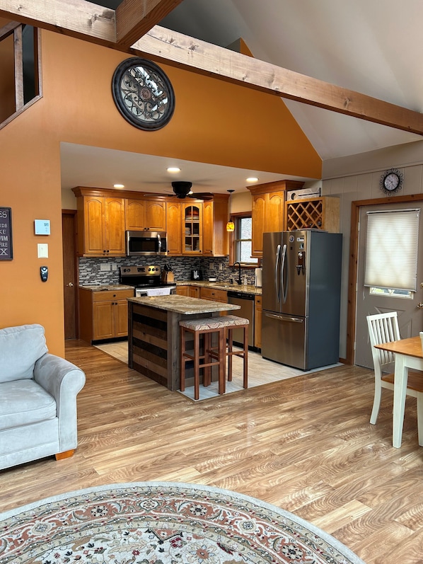 Newly renovated kitchen