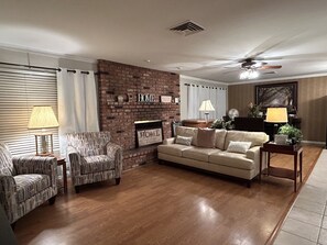 LivingRoom, Additional Seating and Large Television 