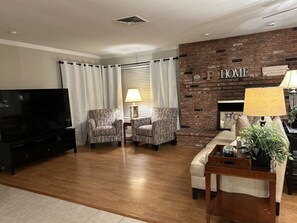 Television Area with Seating Area in Great Room/Living Room 