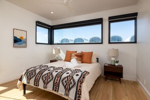 Secondary Bedroom- relaxing room with large windows