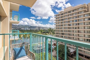 Enjoy sunny days from your balcony