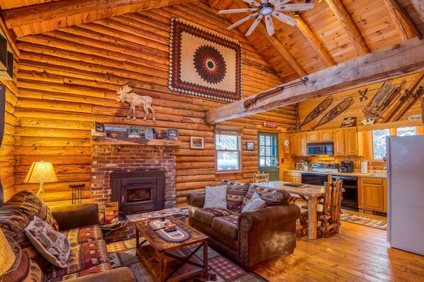 Living Room and Kitchen