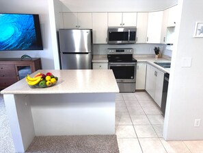 Spacious kitchen, perfect for unleashing your culinary creativity.