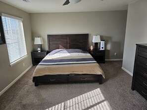 Master bedroom upper level