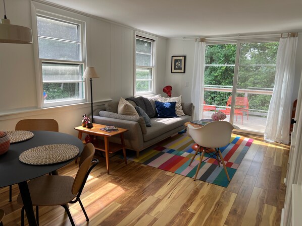 Living/Dining Room + Deck