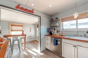 Fully stocked kitchen to cook and serve meals for your entire group.