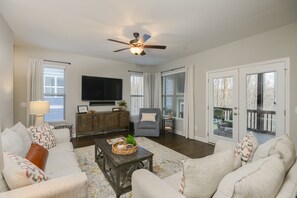 Living room on main level