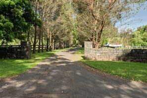 Main entrance to the property