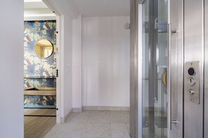 Interior entrance