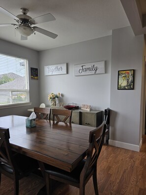 Dining area