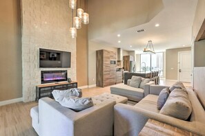 Spacious Living Area perfect for relaxation while watching movie