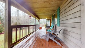 Cabin porch