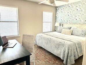 2nd master with King bed and desk/work area