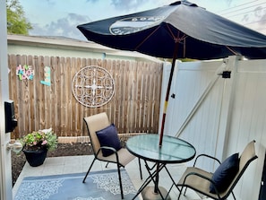Outdoor dining