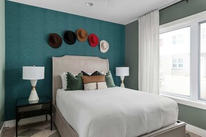 Peaceful Retreat in a Well-Designed Bedroom