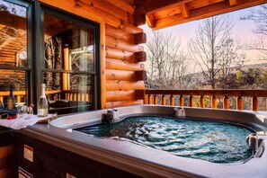 Bain à remous extérieur