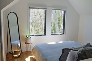 Loft Bedroom-Big Bright Windows