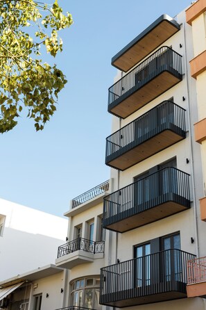 Fassade der Unterkunft
