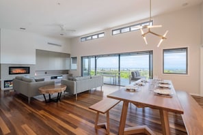 Enjoy the open plan living