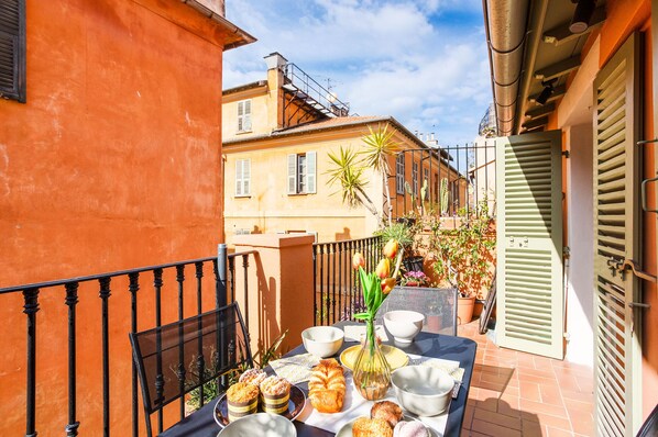 Sunny terrace
