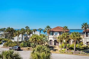 Gulf views from the balcony