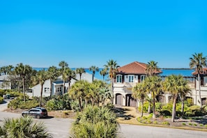 Gulf views from the balcony