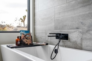 Soaking Tub in Bathroom