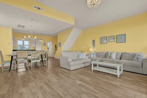 Living Room and Dining Area