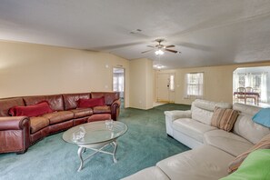 Living Room | Single-Story Home | Wheelchair Accessible