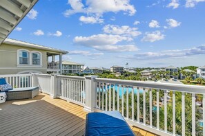 3rd Floor - Oversized Poolside Balcony