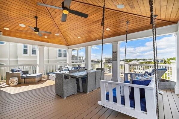'At Ease' Large 30A Seacrest Beach Vacation Home on the Lagoon Pool!