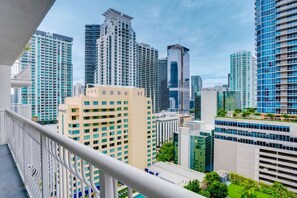 Private balcony and great city views!