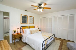 Cozy retreats for relaxation and rejuvenation - welcome to the bedrooms.