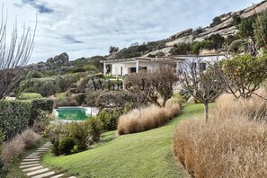 Manicured garden