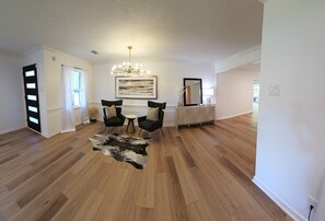 Sitting area off of main living area.