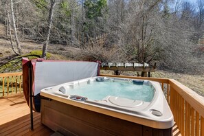 Private Hot Tub Area