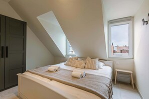 First bedroom with double bed