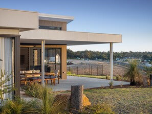 Soak up elevated views from the private patio