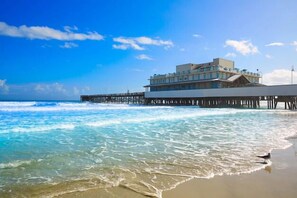 Daytona Beach in Florida with Pier USA