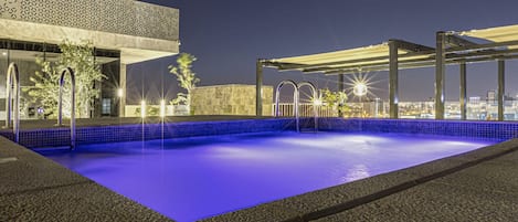 Pool på taget