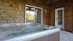 Bubbelpool inomhus