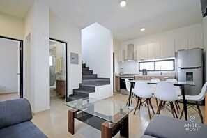 A full bath on the main level for convenience