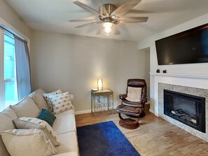 Living Room with TV