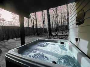 Bain à remous extérieur