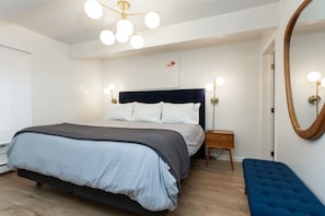 Master Bedroom (King Bed) with ensuite bathroom.