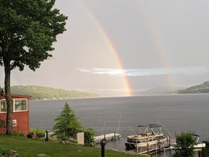 Vue depuis l’hébergement