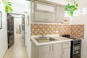 Full Kitchen with Sink and Stove