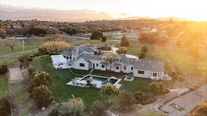 aerial backyard 