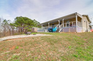 House Exterior | Wood-Burning Fire Pit | Private Yard