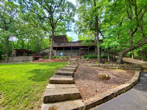Back Side of Lake Home